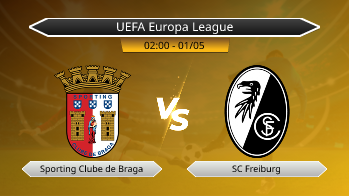 UEFA Europa League Sporting Clube de Braga VS SC Freiburg