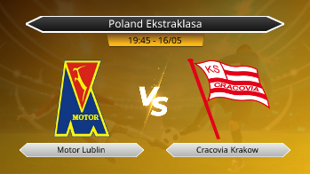 Poland Ekstraklasa Motor Lublin VS Cracovia Krakow