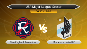 USA Major League Soccer New England Revolution VS Minnesota United FC
