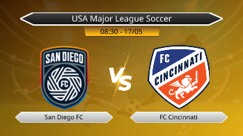 USA Major League Soccer - San Diego FC vs FC Cincinnati