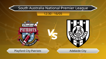 South Australia National Premier League Playford City Patriots VS Adelaide City