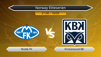 Norway Eliteserien Molde FK VS Kristiansund BK