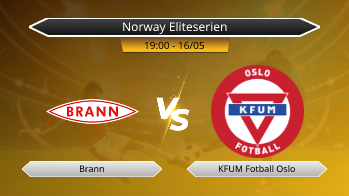Norway Eliteserien Brann VS KFUM Fotball Oslo