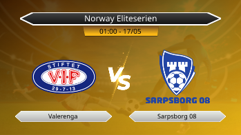 Norway Eliteserien Valerenga VS Sarpsborg 08