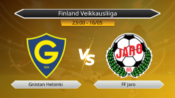 Finland Veikkausliiga Gnistan Helsinki VS FF Jaro