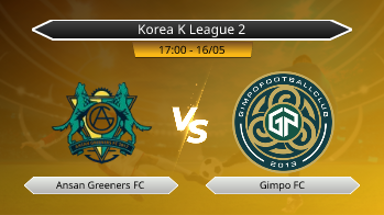 Korea K League 2 Ansan Greeners FC VS Gimpo FC