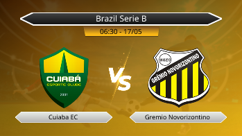 Brazil Serie B Cuiaba EC VS Gremio Novorizontino