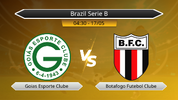 Brazil Serie B Goias Esporte Clube VS Botafogo Futebol Clube