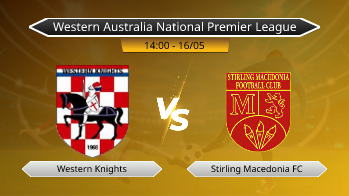 Western Australia National Premier League Western Knights VS Stirling Macedonia FC