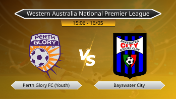 Western Australia National Premier League Perth Glory FC (Youth) VS Bayswater City