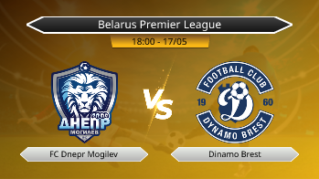 Belarus Premier League FC Dnepr Mogilev VS Dinamo Brest