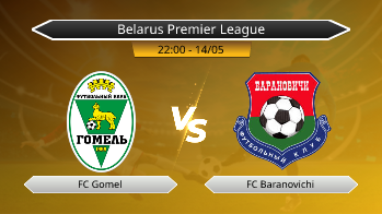 Belarus Premier League FC Gomel VS FC Baranovichi