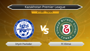 Kazakhstan Premier League Irtysh Pavlodar VS FC Elimai