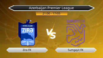 Azerbaijan Premier League Zira FK VS Sumgayit FK