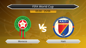 FIFA World Cup - Morocco vs Haiti