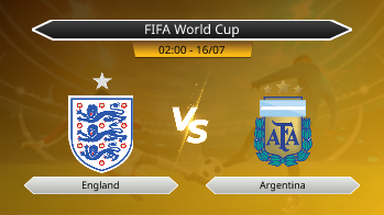 FIFA World Cup - England vs Argentina