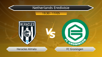 Netherlands Eredivisie Heracles Almelo VS FC Groningen