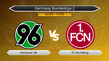 Germany Bundesliga 2 Hannover 96 VS FC Nurnberg