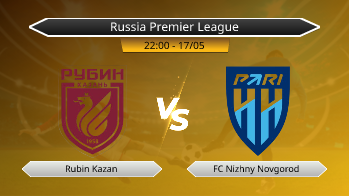 Russia Premier League Rubin Kazan VS FC Nizhny Novgorod