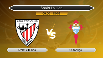 Spain La Liga - Athletic Bilbao vs Celta Vigo