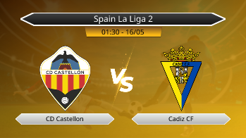 Spain La Liga 2 CD Castellon VS Cadiz CF