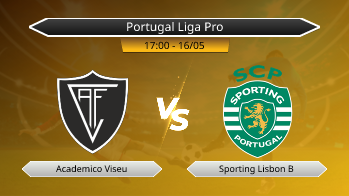 Portugal Liga Pro Academico Viseu VS Sporting Lisbon B