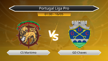 Portugal Liga Pro CS Maritimo VS GD Chaves