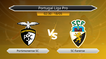 Portugal Liga Pro Portimonense SC VS SC Farense