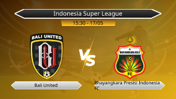 Indonesia Super League Bali United VS Bhayangkara Presisi Indonesia FC