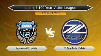 Japan J1 100 Year Vision League Kawasaki Frontale VS FC Machida Zelvia