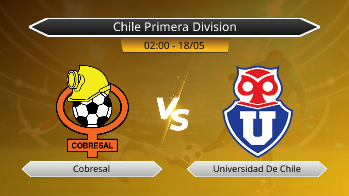 Chile Primera Division Cobresal VS Universidad De Chile