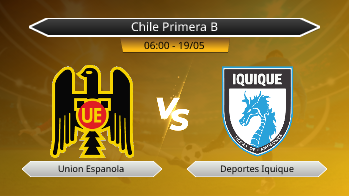 Chile Primera B Union Espanola VS Deportes Iquique