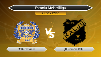 Estonia Meistriliiga FC Kuressaare VS JK Nomme Kalju