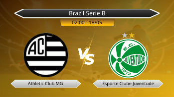 Brazil Serie B Athletic Club MG VS Esporte Clube Juventude