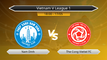 Vietnam V League 1 - Nam Dinh vs The Cong Viettel FC