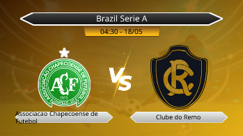 Brazil Serie A Associacao Chapecoense de Futebol VS Clube do Remo