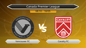 Canada Premier League Vancouver FC VS Cavalry FC