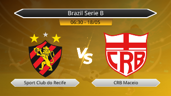 Brazil Serie B Sport Club do Recife VS CRB Maceio