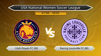 USA National Women Soccer League Utah Royals FC (W) VS Racing Louisville FC (W)