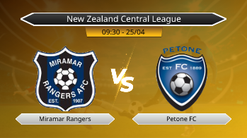 New Zealand Central League Miramar Rangers VS Petone FC