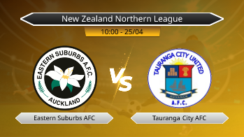 New Zealand Northern League Eastern Suburbs AFC VS Tauranga City AFC