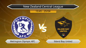 New Zealand Central League Wellington Olympic AFC VS Island Bay United
