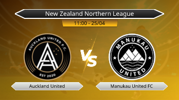 New Zealand Northern League Auckland United VS Manukau United FC