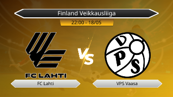 Finland Veikkausliiga FC Lahti VS VPS Vaasa