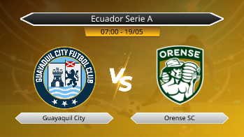 Ecuador Serie A Guayaquil City VS Orense SC