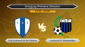 Uruguay Primera Division Club Juventud de las Piedras VS Liverpool FC Montevideo