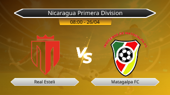 Nicaragua Primera Division Real Esteli VS Matagalpa FC