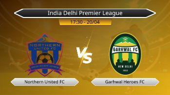 India Delhi Premier League Northern United FC VS Garhwal Heroes FC