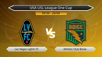 USA USL League One Cup Las Vegas Lights FC VS Athletic Club Boise