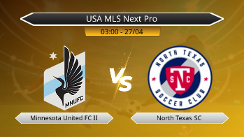 USA MLS Next Pro Minnesota United FC II VS North Texas SC